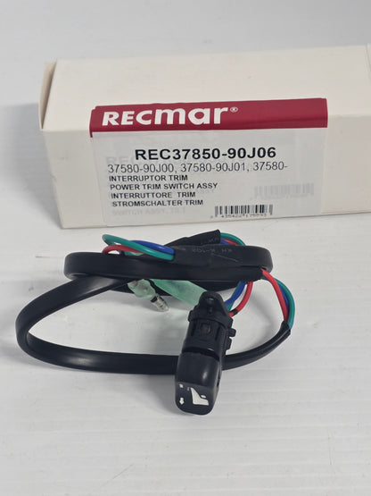 37850-90J06 Aftermarket Suzuki Power Trim Switch Assembly DF25-DF250 | Sawley's Select Marine Parts