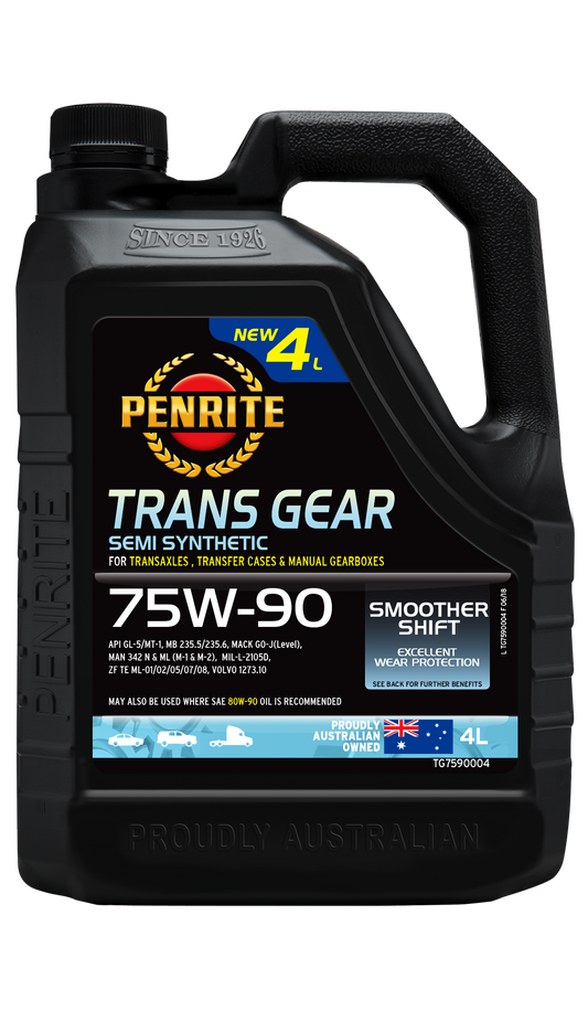 TG7590004 Trans Gear 75W-90 (Semi-Synthetic) 4L