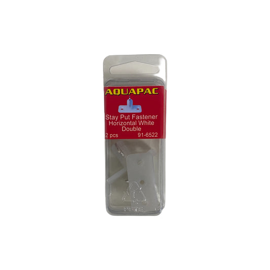 916522 Stayput Fastener Horizontal White - Double