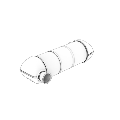 24465829 Muffler | Genuine Volvo Penta Part
