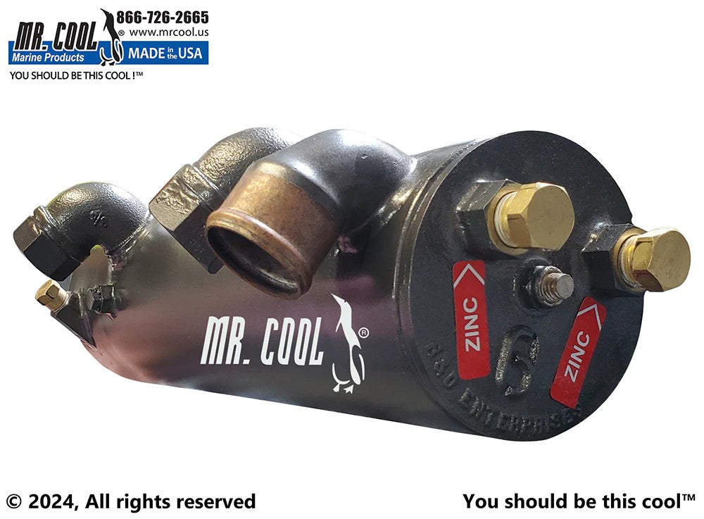 119175-33200 Aftermarket Yanmar Engine Oil Cooler | Sawley's Select Marine Parts