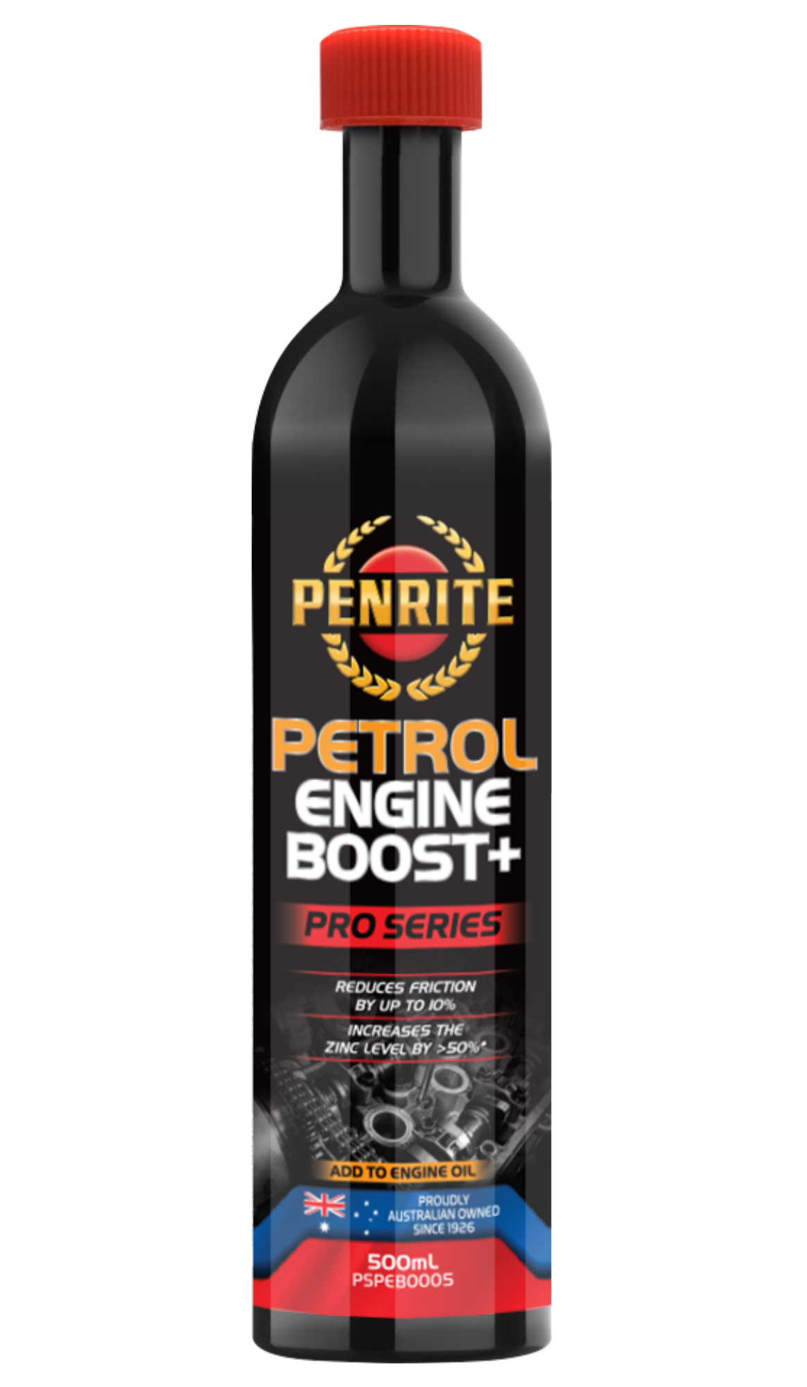 PSPEB0005 Penrite Pro Series Petrol Engine Boost+ 500mL | Genuine Penrite Lubricants