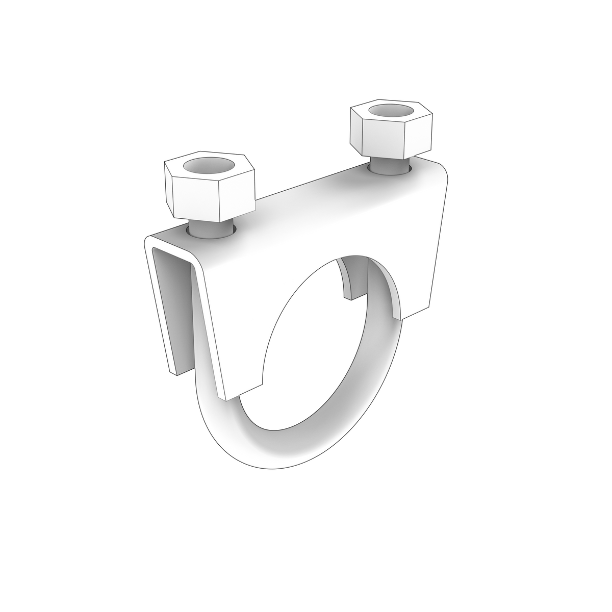 968129 Clamp | Genuine Volvo Penta Part