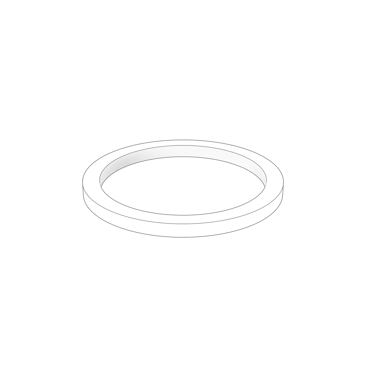 957181 Gasket | Genuine Volvo Penta Part - photo 2 of 2