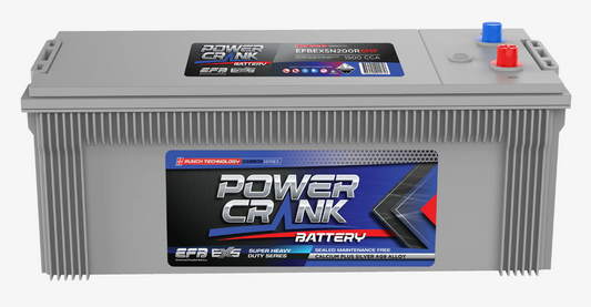 EFBEXSN200R SMF Power Crank 1500 CCA Battery | Truck EXS Series