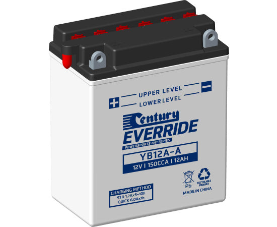 150182 Century EverRide YB12A-A CONVENTIONAL 12V Battery