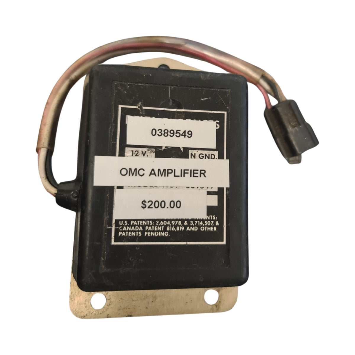 0389549 OMC Amplifier | Genuine Used Part
