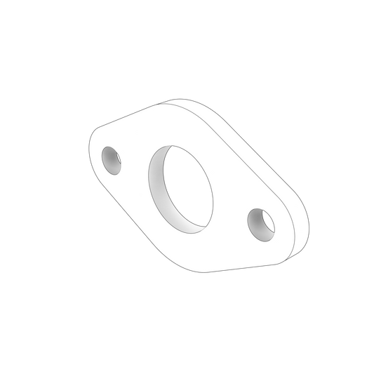 845821 Flange | Genuine Volvo Penta Part