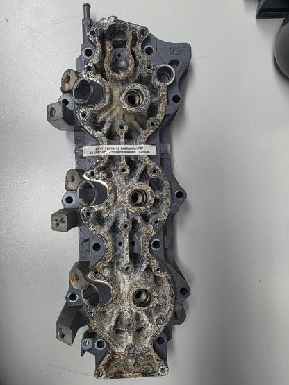 68F-11111-00-1S Yamaha STB Cylinder Head HPDI | Genuine Used Part