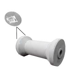 R2141 Mackay 2895 Dunbier 4.5 Cotton Reel Nylon Roller White | Marine Trailer Part