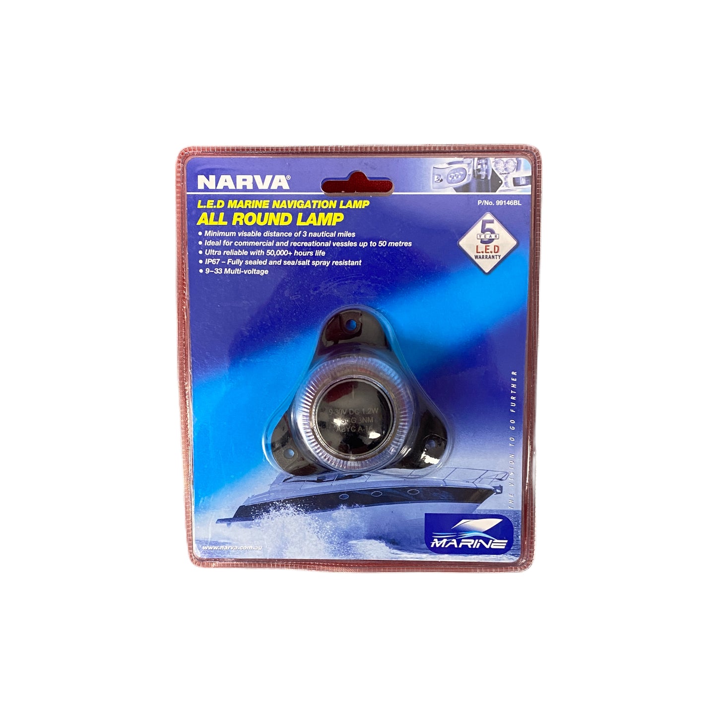 99146BL Narva LED Anchor Light | Genuine Narva Electrical