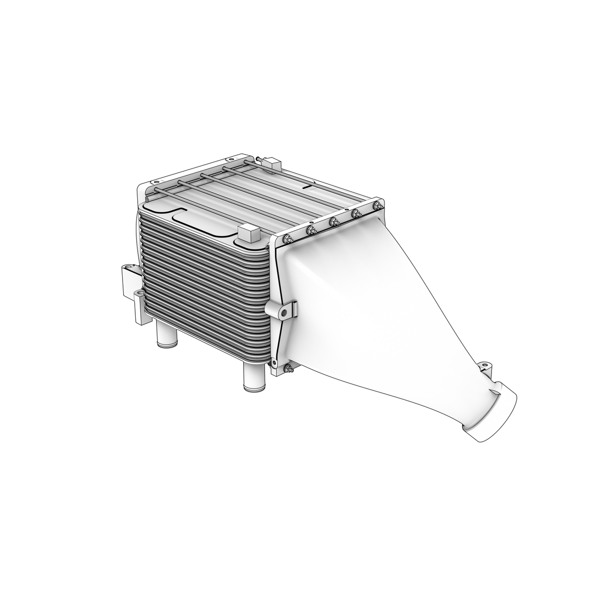 21244876 Charge Air Cooler | Genuine Volvo Penta Part - photo 2 of 2