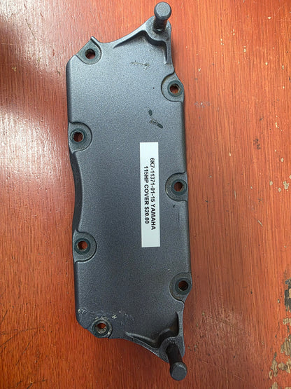 6K7-11371-01-15 Yamaha Cover 115HP | Genuine Used Part