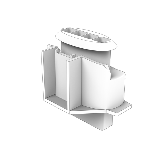 874456 Receptacle Housing | Genuine Volvo Penta Part