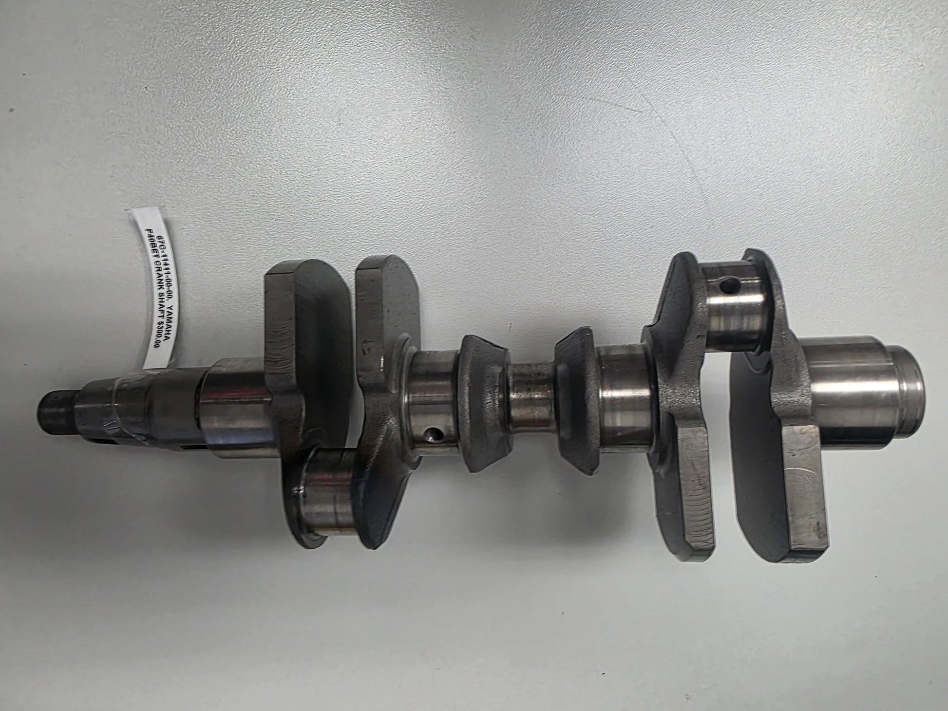 67C-11411-00-00 Yamaha F40BET Crank Shaft | Genuine Used Part - photo 4 of 7