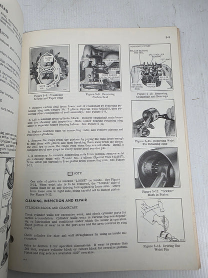1975 Johnson 25HP Service Manual | Genuine Used Manual