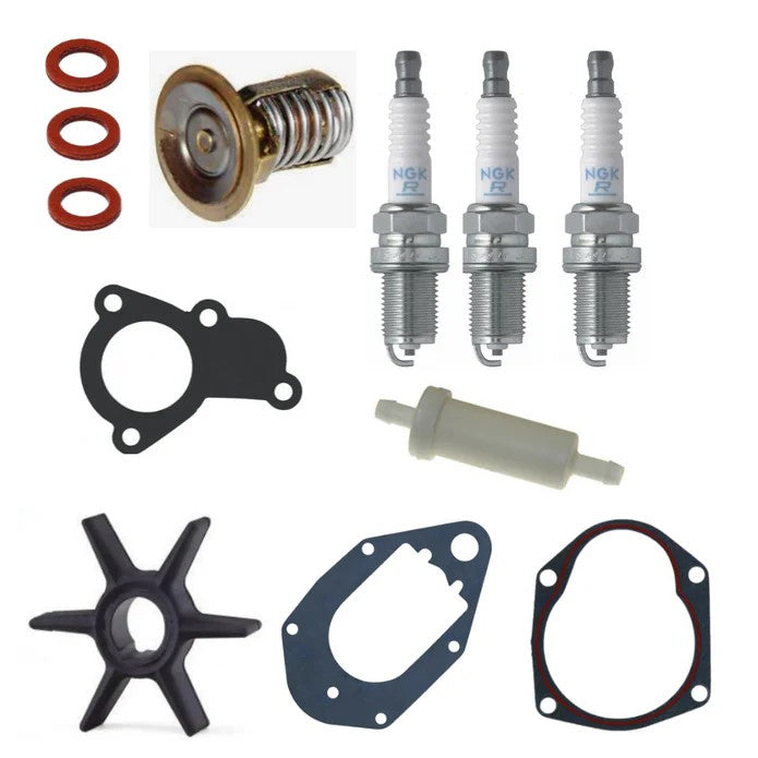 Aftermarket Mercury 60HP 3-Cylinder Standard Gearbox 1.64:1 Ratio (0G590000-0T997999 & Up) (0P016999 & Up) Service Kit | Sawley's Select Marine Parts