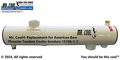 15196-1-7 Aftermarket American Bow Thruster Tandem Cooler | Sawley's Select Marine Parts