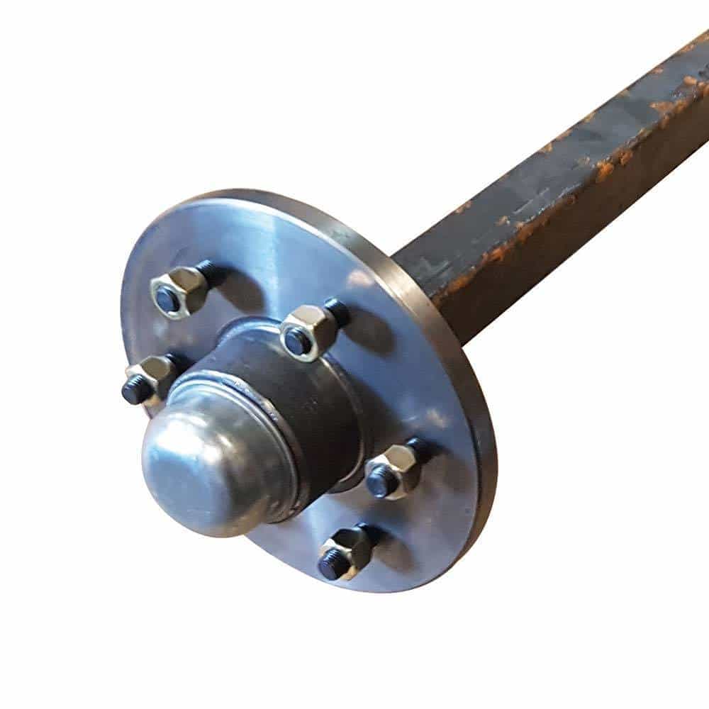 A1248 Mackay Axle 45 Square Overlay Lazy 2040mm (79.7") | Marine Trailer Part