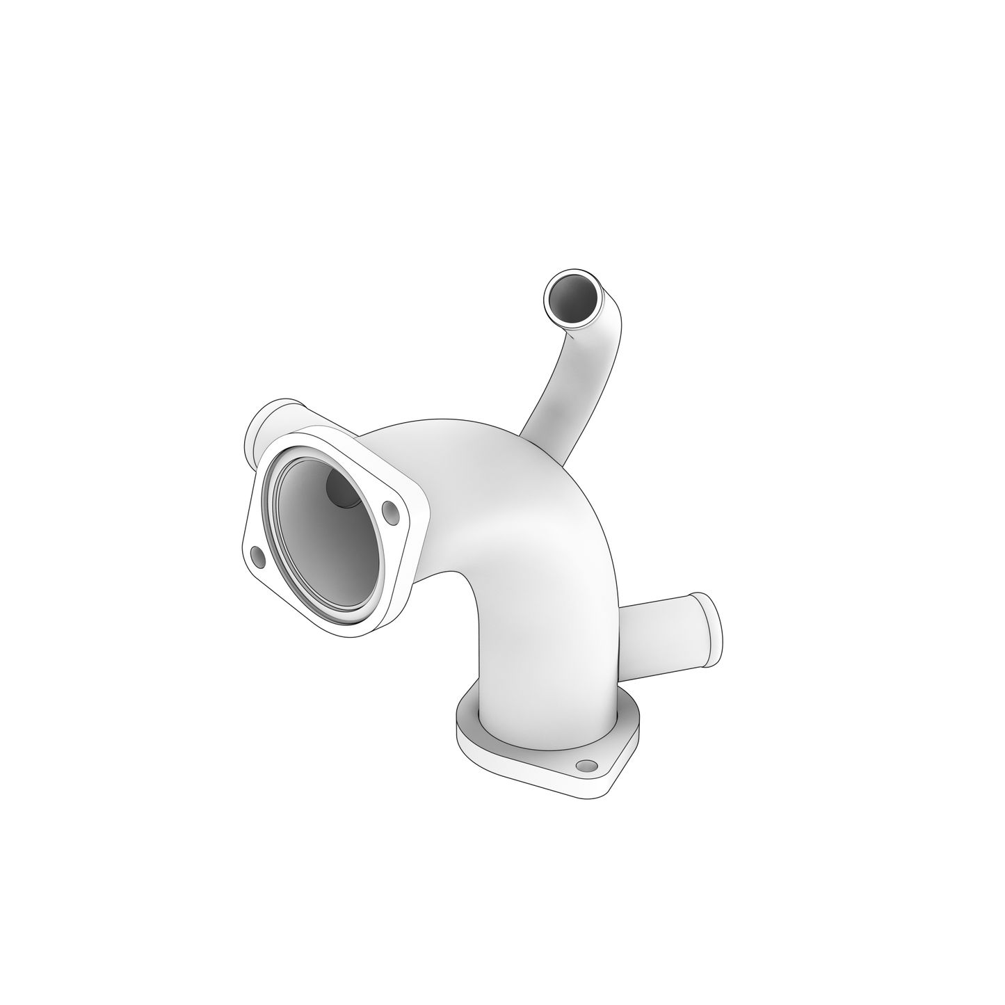 3841787, Coolant Pipe | Genuine Volvo Penta Part