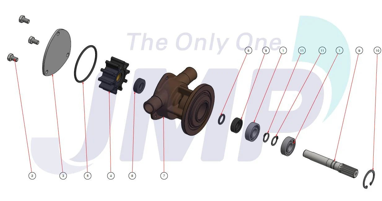 CM08IH Craftsman Seawater Pump JMP CM08IH