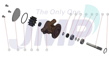 CM08IH Craftsman Seawater Pump JMP CM08IH