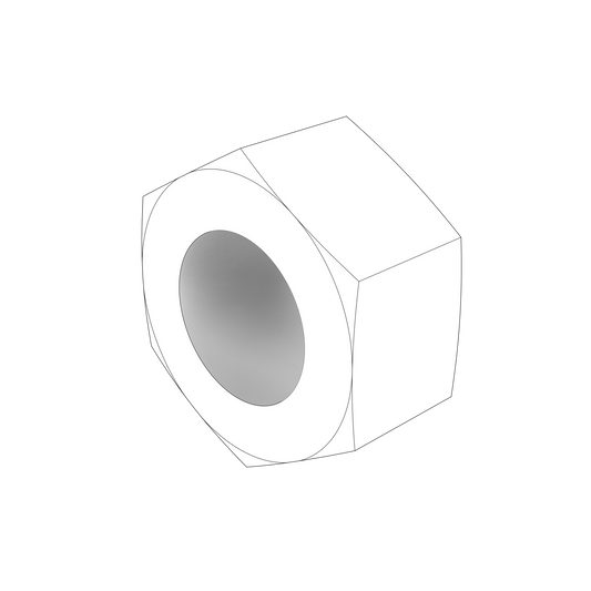 990967 Hexagon Nut | Genuine Volvo Penta Part - photo 2 of 2