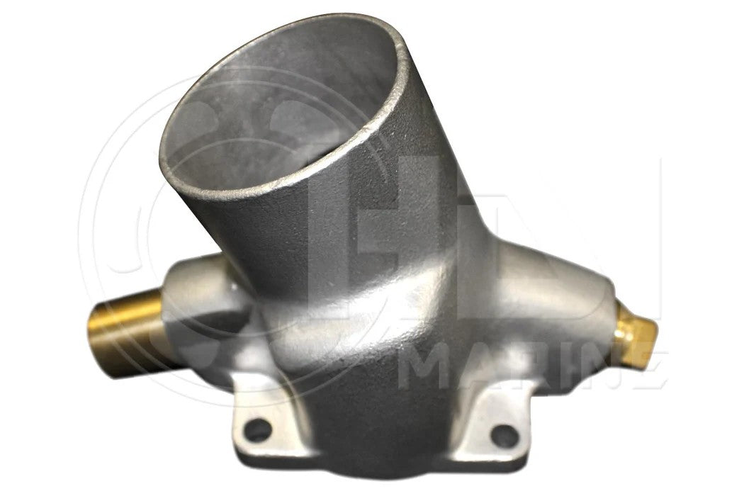 37765461 Aftermarket Perkins 4.236/M90 Lowline Cast 316 Stainless Steel Mixing Elbow P4236L | Sawley's Select Marine Parts
