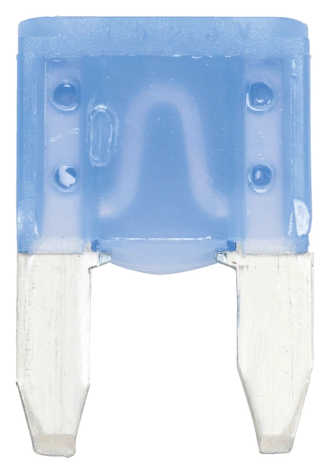 073130015 Flat blade fuse MINI Silver-Turquoise 15A 5PK | Genuine Wurth Product