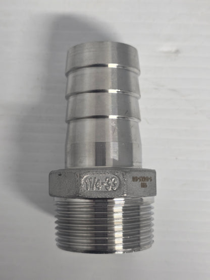 31SSP03-2020 P3 1.14" S/S Male Tailpiece | Marine Pump & Fitting
