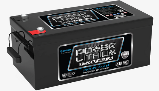 LFP24V110AH-BT Power Crank 135 AH Battery | 24V Lithium Deep Cycle