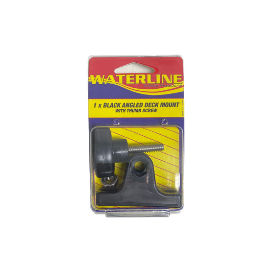 171404 Black Angled Deck Mount