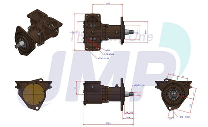 JPR-V5000 Volvo Penta TAMD 162/163/165 Seawater Pump vlv3837935, JPR-V5000 Replacement