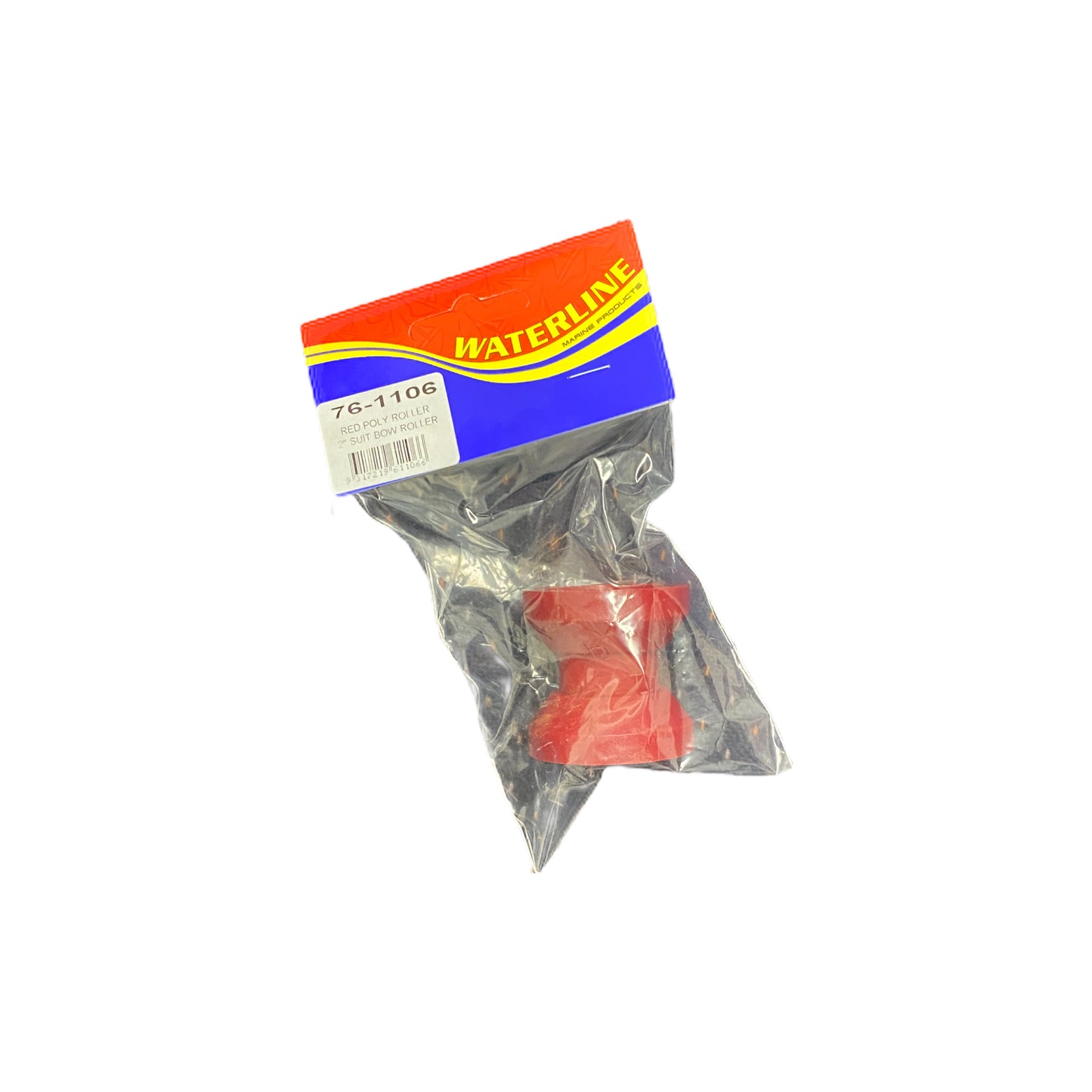 761106 2" Red Poly Roller | Marine Trailer Part