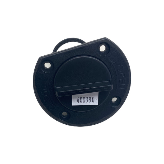 400380 Drain Plug 2" comp. Black | Marine Bung & Drain