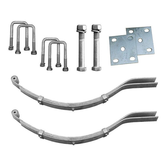 A1605GK Mackay 2014K Dunbier 3 Leaf Slipper Spring Kit (Zinc Tech) | Marine Trailer Part