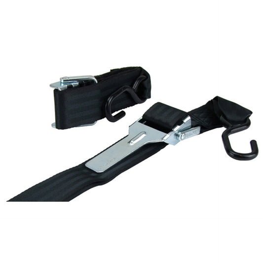 765832 Tie-Down Strap - Plated Steel Over-Centre - 50mm x 1.8m (Pair)