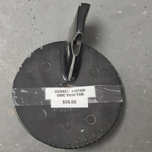 0328821 0127466 OMC Trim Tab | Genuine Used Part