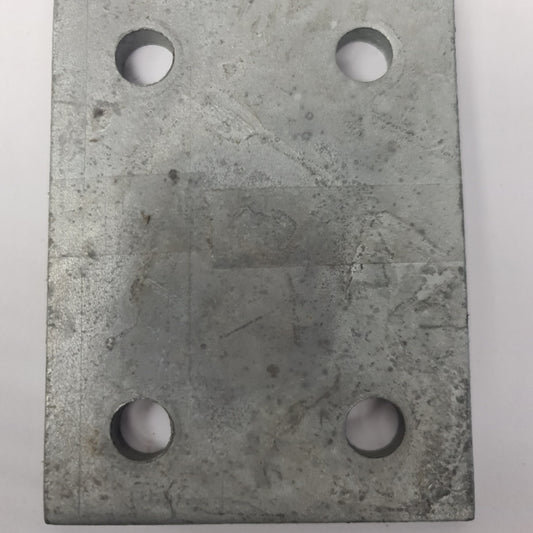 Z6830 Coupling mounting plate, 4 hole non braked 130 x 100mm