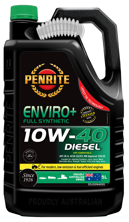 EPLUS10W40005 Enviro+ 10W40 Full Synthetic 5L