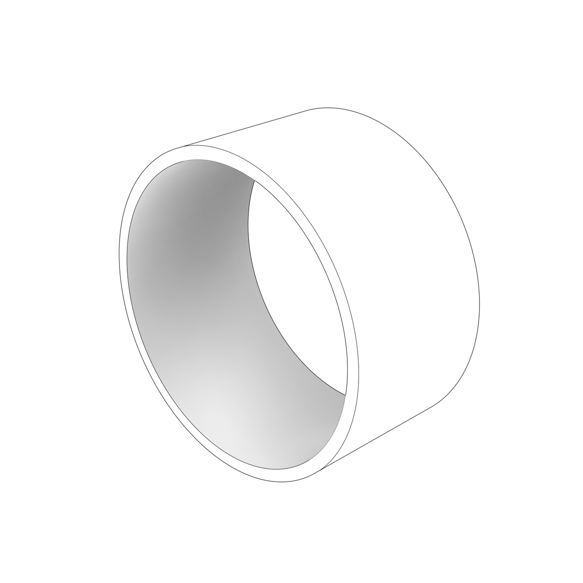 23874643 Rubber Hose | Genuine Volvo Penta Part