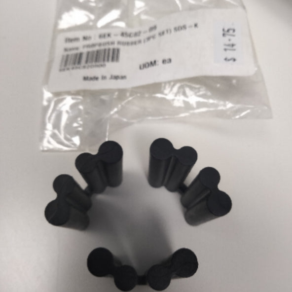 6EK-45C82-09 Yamaha Prop Bush Rubber Complete set of 3 | Genuine OEM Yamaha Outboard Part