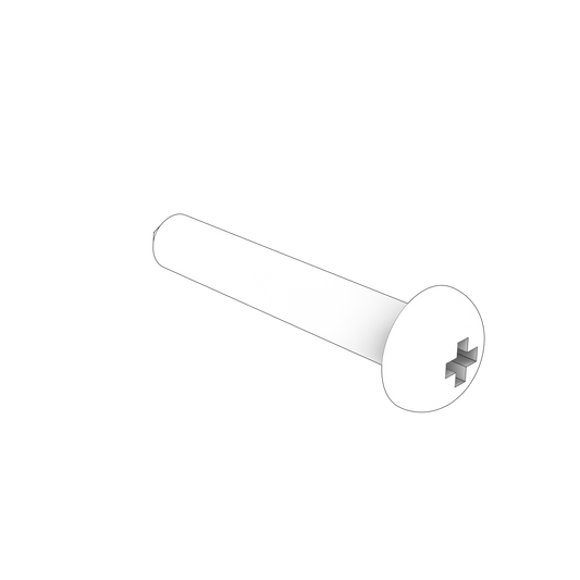 955132 Cross Recessed Screw | Genuine Volvo Penta Part