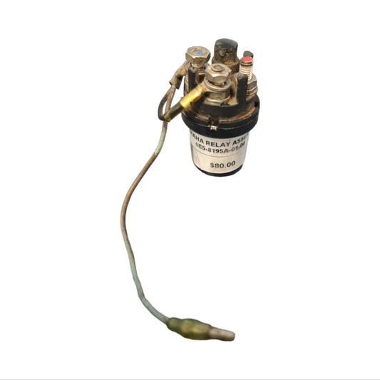 6E5-8195A-01-00 Yamaha Relay Assembly | Genuine Used Part