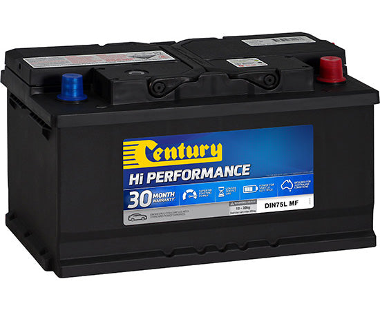 115137 Century DIN75L MF Hi PERFORMANCE DIN Battery