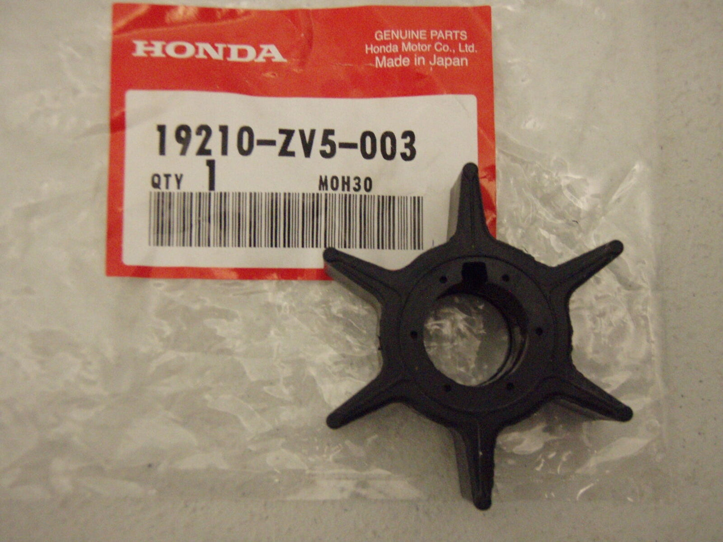 19210-ZV5-003 Honda Marine Impeller | Genuine OEM Outboard Part