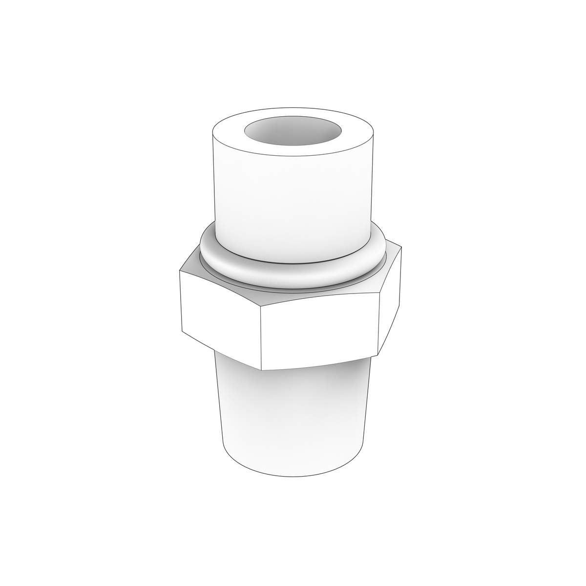 3853493 Fitting | Genuine Volvo Penta Part