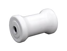 R2141 Mackay 2895 Dunbier 4.5 Cotton Reel Nylon Roller White | Marine Trailer Part