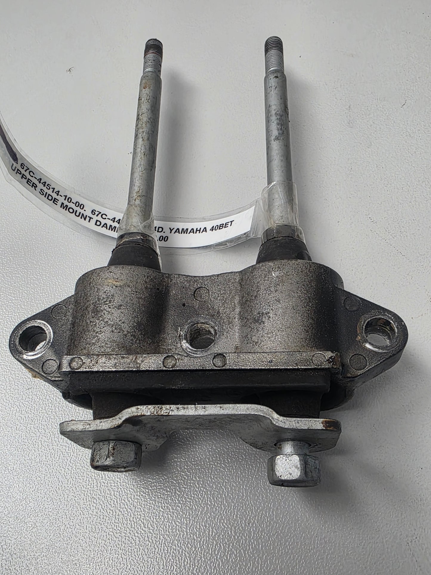 67C-44514-10-00 67C-44514-10-4D Yamaha 40BET Upper Side Mount Damper | Genuine Used Part