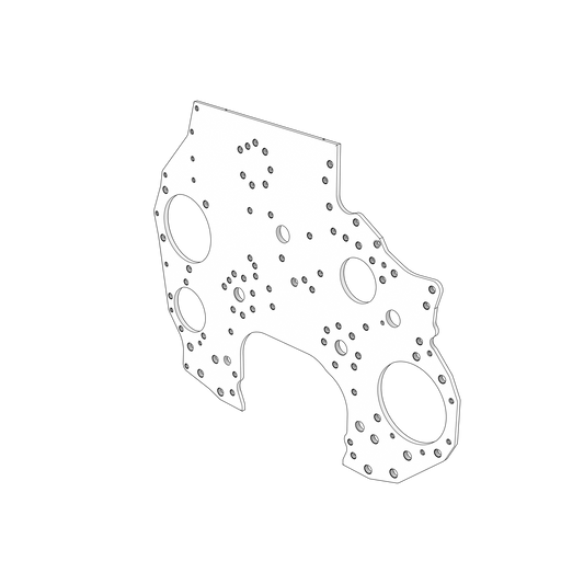 21383522 Timing Gear Plate | Genuine Volvo Penta Part - photo 2 of 2